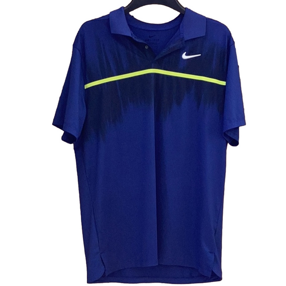 Nike Dri-Fit, standard fit, lightweight polo style shirt. Men’s size medium - Picture 1 of 9
